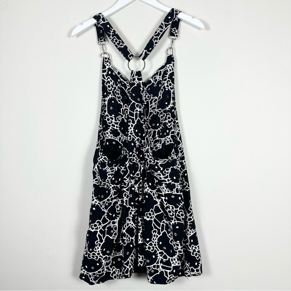 Hello Kitty Dolls Kill Shadow Dimension Pinafore Overall Mini Dress - Picture 11 of 13